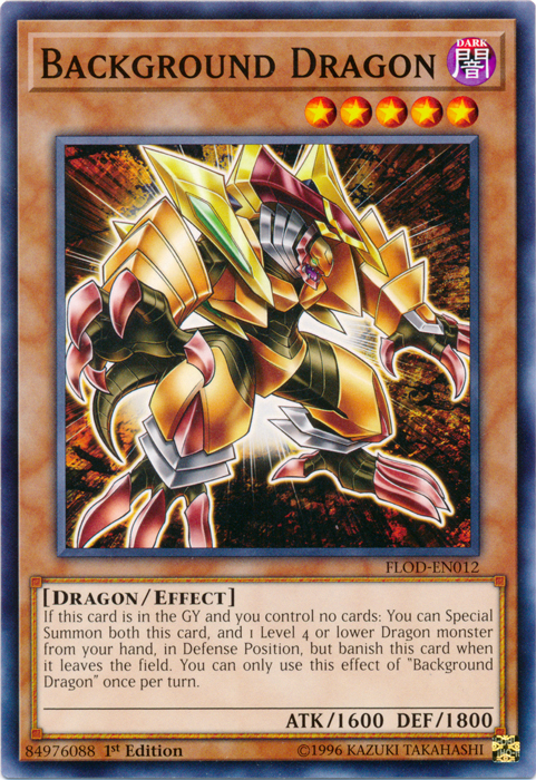 Background Dragon [FLOD-EN012] Common - Card Brawlers | Quebec | Canada | Yu-Gi-Oh!