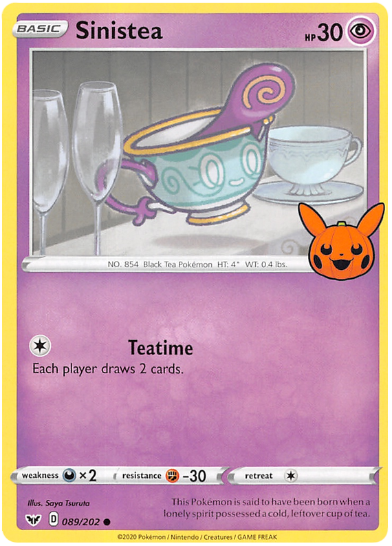 Sinistea (089/202) [Trick or Trade 2023] - Card Brawlers | Quebec | Canada | Yu-Gi-Oh!