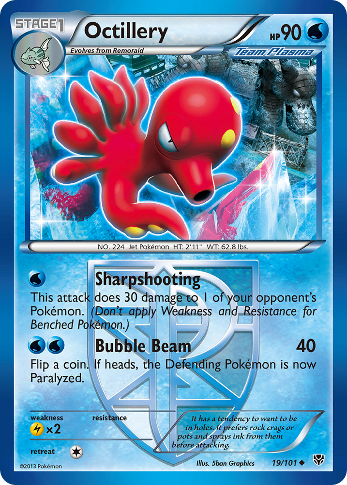 Octillery (19/101) [Black & White: Plasma Blast] - Card Brawlers | Quebec | Canada | Yu-Gi-Oh!