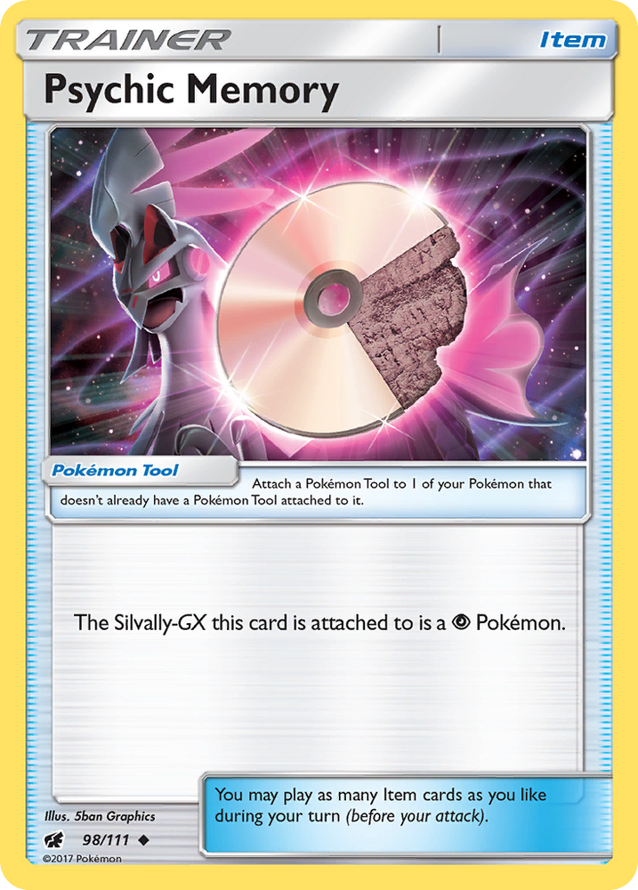 Psychic Memory (98/111) [Sun & Moon: Crimson Invasion] - Card Brawlers | Quebec | Canada | Yu-Gi-Oh!