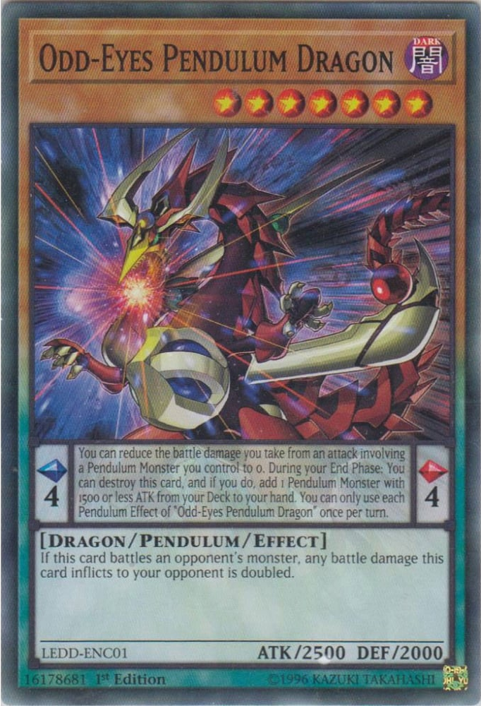 Odd-Eyes Pendulum Dragon [LEDD-ENC01] Common - Yu-Gi-Oh! - Card Brawlers | Quebec | Canada |