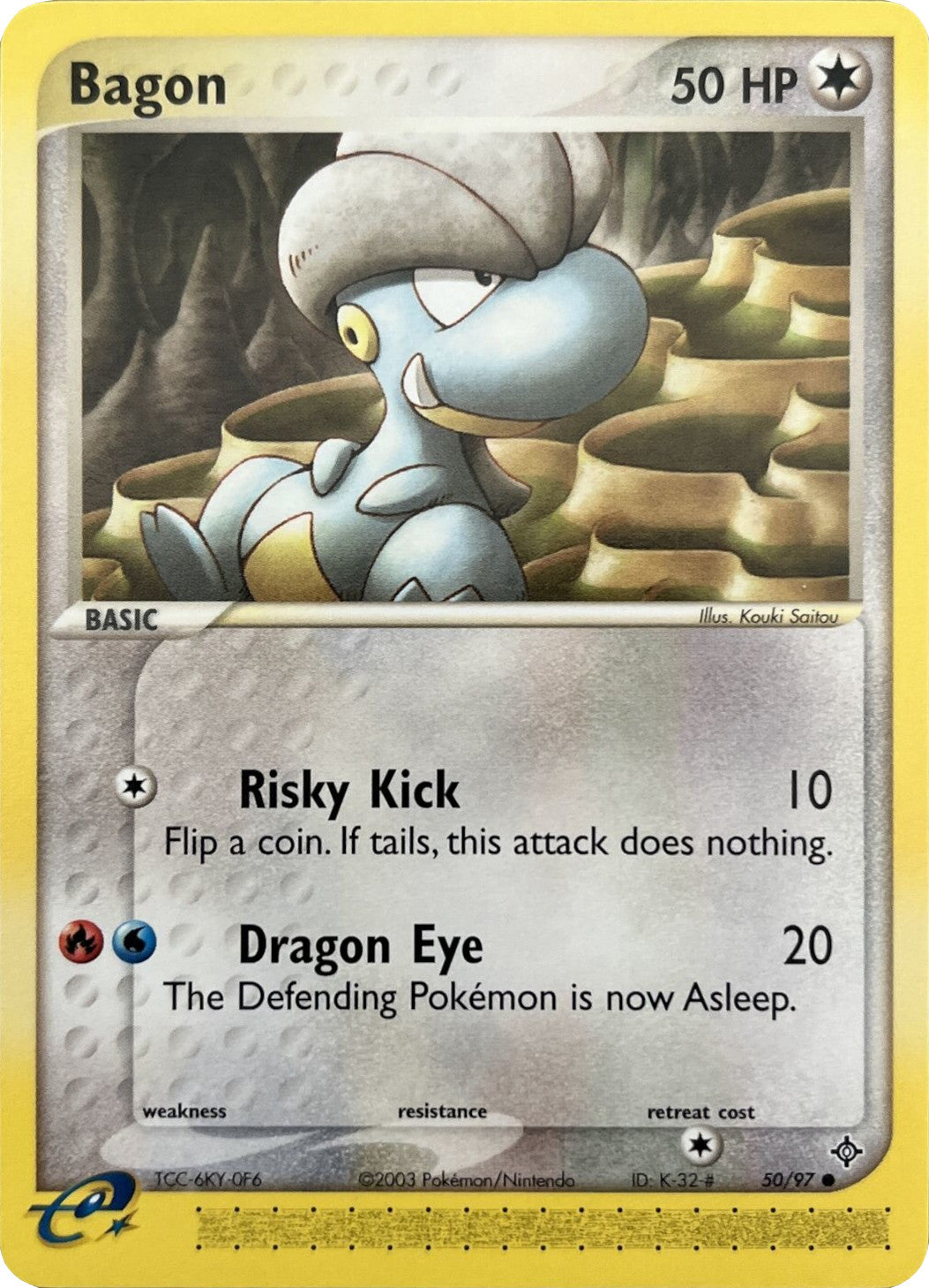 Bagon (50/97) (Nintendo Promos) [EX: Dragon] - Card Brawlers | Quebec | Canada | Yu-Gi-Oh!