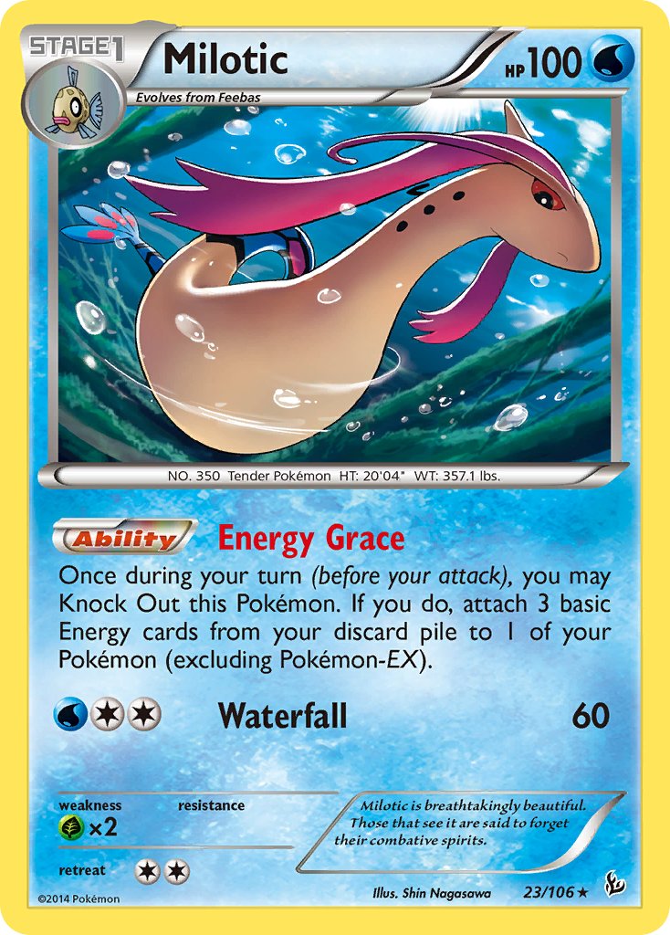 Milotic (23/106) (Theme Deck Exclusive) [XY: Flashfire] - Card Brawlers | Quebec | Canada | Yu-Gi-Oh!