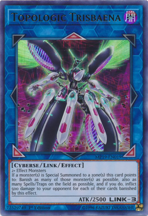 Topologic Trisbaena [MP19-EN019] Ultra Rare - Card Brawlers | Quebec | Canada | Yu-Gi-Oh!