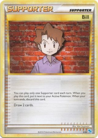 Bill (5/30) [HeartGold & SoulSilver: Trainer Kit - Gyarados] - Card Brawlers | Quebec | Canada | Yu-Gi-Oh!