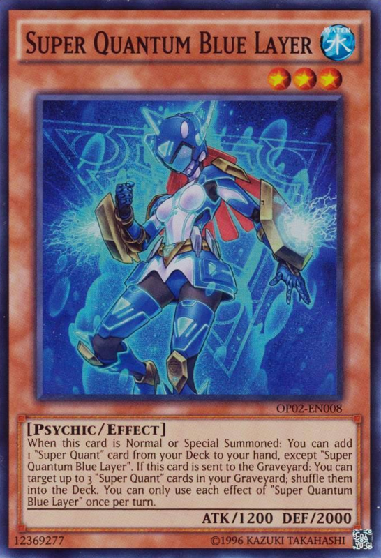 Super Quantum Blue Layer [OP02-EN008] Super Rare - Yu-Gi-Oh! - Card Brawlers | Quebec | Canada |