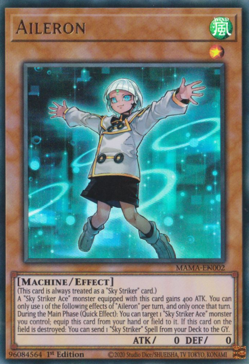 Aileron [MAMA-EN002] Ultra Rare - Card Brawlers | Quebec | Canada | Yu-Gi-Oh!