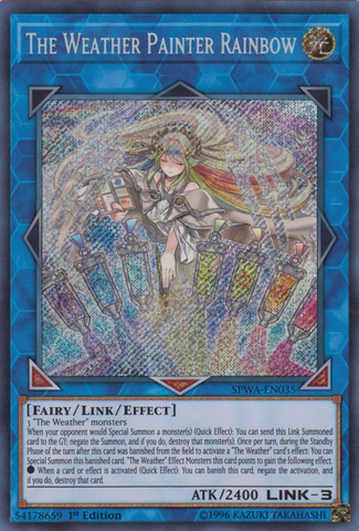 The Weather Painter Rainbow [SPWA-EN035] Secret Rare - Yu-Gi-Oh! - Card Brawlers | Quebec | Canada |