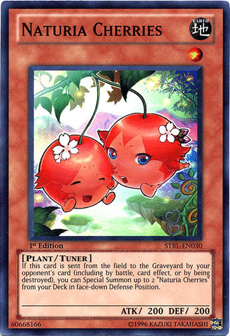 Naturia Cherries [STBL-EN030] Super Rare - Card Brawlers | Quebec | Canada | Yu-Gi-Oh!