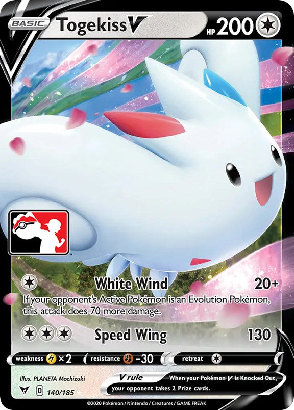 Togekiss V (140/185) [Prize Pack Series One] - Card Brawlers | Quebec | Canada | Yu-Gi-Oh!