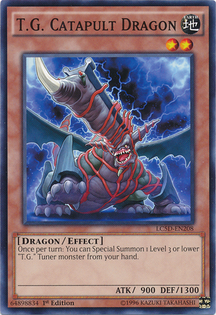 T.G. Catapult Dragon [LC5D-EN208] Common - Card Brawlers | Quebec | Canada | Yu-Gi-Oh!