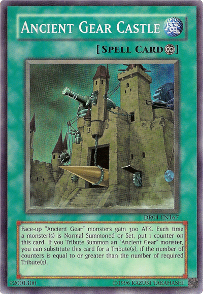 Ancient Gear Castle [DR04-EN167] Super Rare - Card Brawlers | Quebec | Canada | Yu-Gi-Oh!