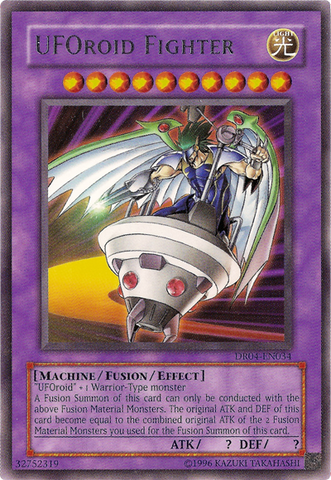 UFOroid Fighter [DR04-EN034] Rare - Card Brawlers | Quebec | Canada | Yu-Gi-Oh!