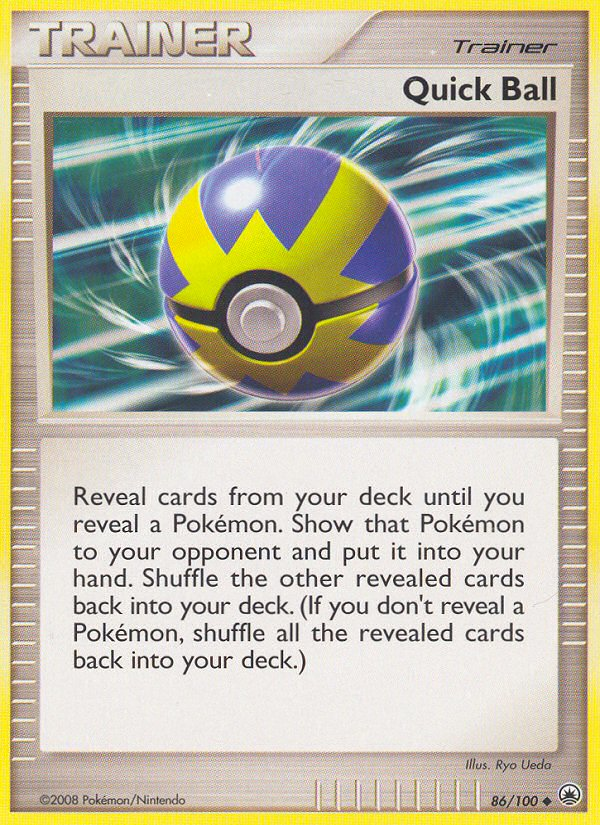 Quick Ball (86/100) [Diamond & Pearl: Majestic Dawn] - Card Brawlers | Quebec | Canada | Yu-Gi-Oh!