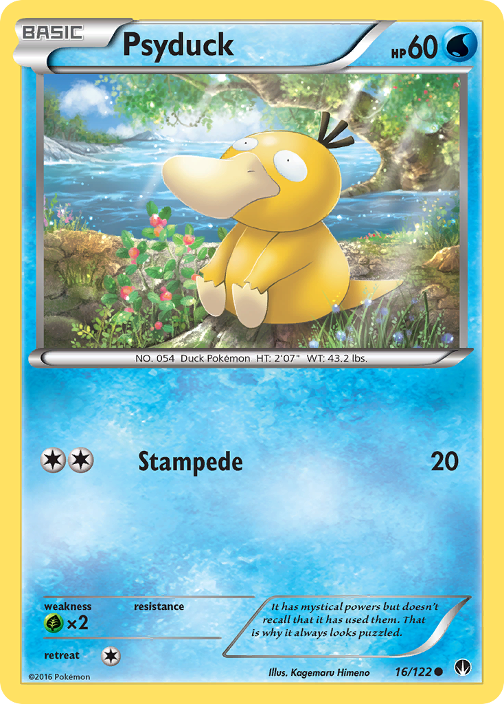 Psyduck (16/122) [XY: BREAKpoint] - Card Brawlers | Quebec | Canada | Yu-Gi-Oh!