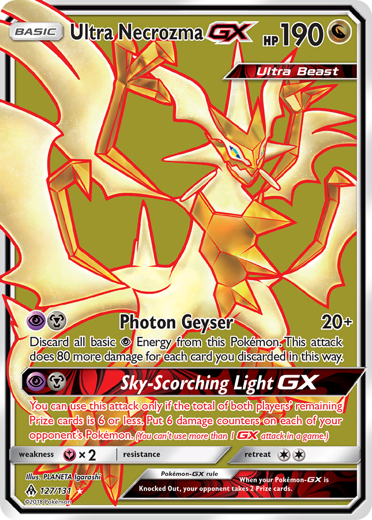 Ultra Necrozma GX (127/131) [Sun & Moon: Forbidden Light] - Card Brawlers | Quebec | Canada | Yu-Gi-Oh!