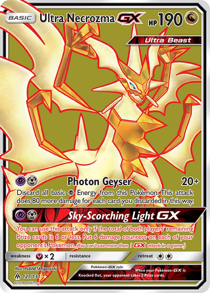 Ultra Necrozma GX (127/131) [Sun & Moon: Forbidden Light] - Card Brawlers | Quebec | Canada | Yu-Gi-Oh!