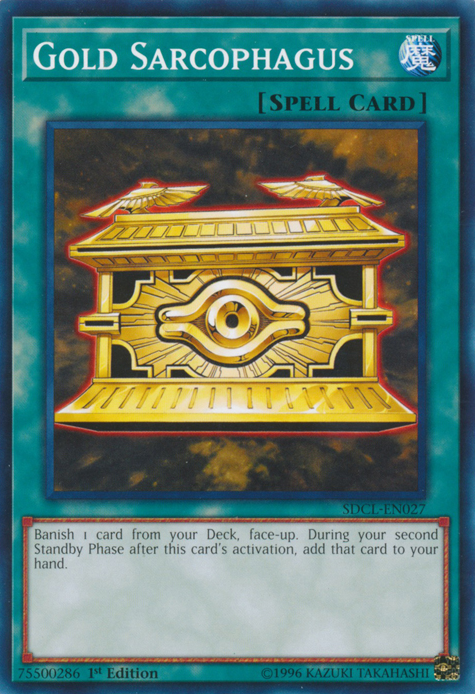 Gold Sarcophagus [SDCL-EN027] Common - Yu-Gi-Oh! - Card Brawlers | Quebec | Canada |