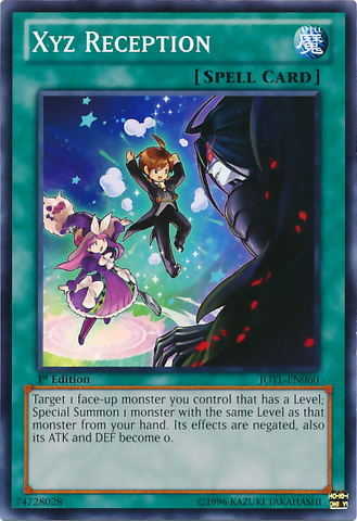 Xyz Reception [JOTL-EN060] Common - Yu-Gi-Oh! - Card Brawlers | Quebec | Canada |