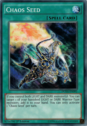 Chaos Seed [DUEA-EN092] Common - Yu-Gi-Oh! - Card Brawlers | Quebec | Canada |