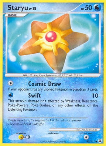 Staryu (83/111) [Platinum: Rising Rivals] - Card Brawlers | Quebec | Canada | Yu-Gi-Oh!