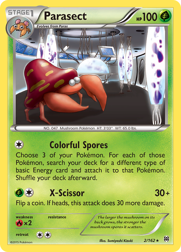 Parasect (2/162) [XY: BREAKthrough] - Card Brawlers | Quebec | Canada | Yu-Gi-Oh!