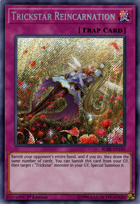 Trickstar Reincarnation [BLRR-EN105] Secret Rare - Card Brawlers | Quebec | Canada | Yu-Gi-Oh!