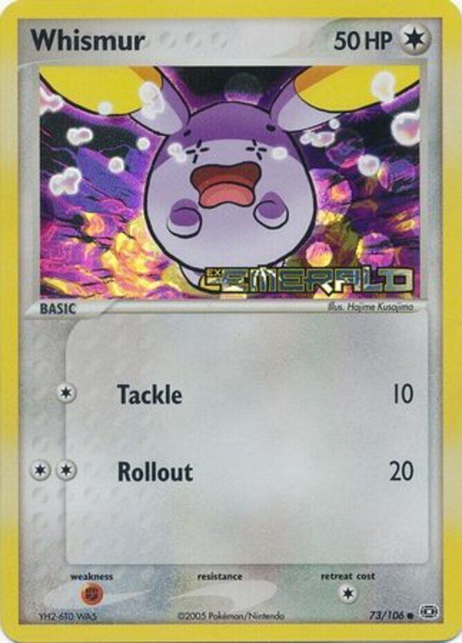 Whismur (73/106) (Stamped) [EX: Emerald] - Card Brawlers | Quebec | Canada | Yu-Gi-Oh!