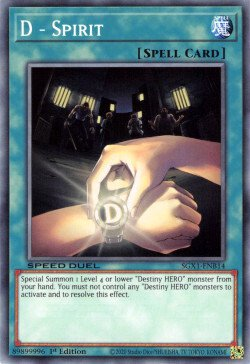 D - Spirit [SGX1-ENB14] Common - Card Brawlers | Quebec | Canada | Yu-Gi-Oh!