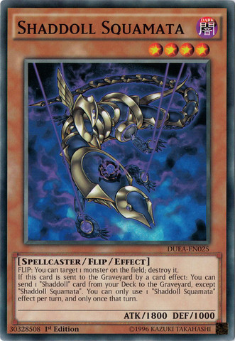 Shaddoll Squamata [DUEA-EN025] Common - Yu-Gi-Oh! - Card Brawlers | Quebec | Canada |