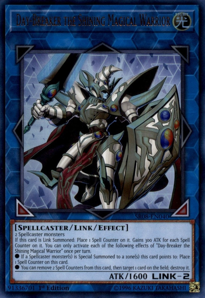 Day-Breaker the Shining Magical Warrior [SR08-EN040] Ultra Rare - Card Brawlers | Quebec | Canada | Yu-Gi-Oh!