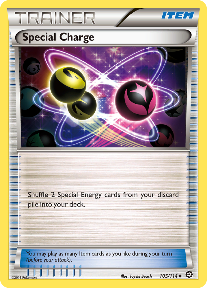 Special Charge (105/114) [XY: Steam Siege] - Card Brawlers | Quebec | Canada | Yu-Gi-Oh!