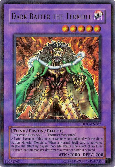 Dark Balter the Terrible [HL03-EN007] Parallel Rare - Card Brawlers | Quebec | Canada | Yu-Gi-Oh!