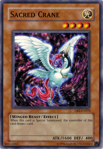 Sacred Crane [DR2-EN070] Common - Yu-Gi-Oh! - Card Brawlers | Quebec | Canada |