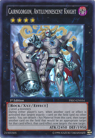 Cairngorgon, Antiluminescent Knight [PRIO-EN054] Super Rare - Yu-Gi-Oh! - Card Brawlers | Quebec | Canada |