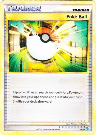 Poke Ball (23/30) [HeartGold & SoulSilver: Trainer Kit - Gyarados] - Card Brawlers | Quebec | Canada | Yu-Gi-Oh!