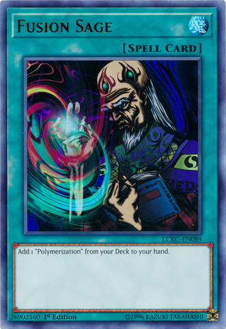 Fusion Sage [LCKC-EN089] Ultra Rare - Yu-Gi-Oh! - Card Brawlers | Quebec | Canada |