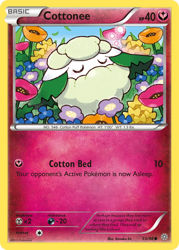 Cottonee (55/98) [XY: Ancient Origins] - Card Brawlers | Quebec | Canada | Yu-Gi-Oh!