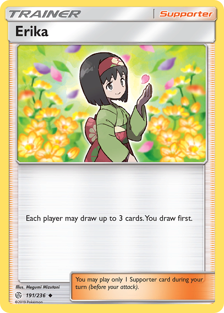 Erika (191/236) [Sun & Moon: Cosmic Eclipse] - Card Brawlers | Quebec | Canada | Yu-Gi-Oh!