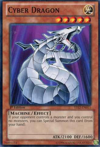 Cyber Dragon [YS12-EN011] Common - Card Brawlers | Quebec | Canada | Yu-Gi-Oh!