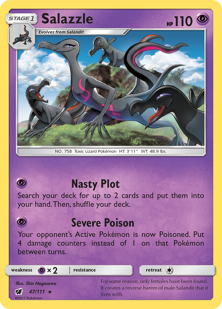 Salazzle (47/111) [Sun & Moon: Crimson Invasion] - Card Brawlers | Quebec | Canada | Yu-Gi-Oh!