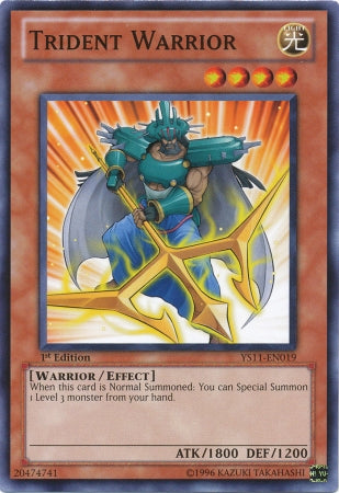 Trident Warrior [YS11-EN019] Common - Card Brawlers | Quebec | Canada | Yu-Gi-Oh!