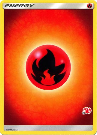 Fire Energy (Charizard Stamp #38) [Battle Academy 2020] - Card Brawlers | Quebec | Canada | Yu-Gi-Oh!