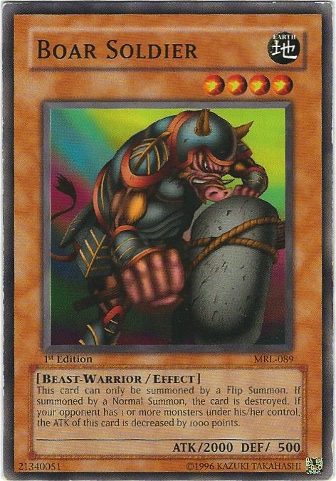 Boar Soldier [MRL-089] Common - Yu-Gi-Oh! - Card Brawlers | Quebec | Canada |