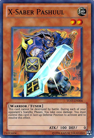 X-Saber Pashuul [TU07-EN004] Super Rare - Card Brawlers | Quebec | Canada | Yu-Gi-Oh!