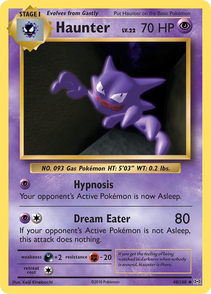 Haunter (48/108) [XY: Evolutions] - Card Brawlers | Quebec | Canada | Yu-Gi-Oh!