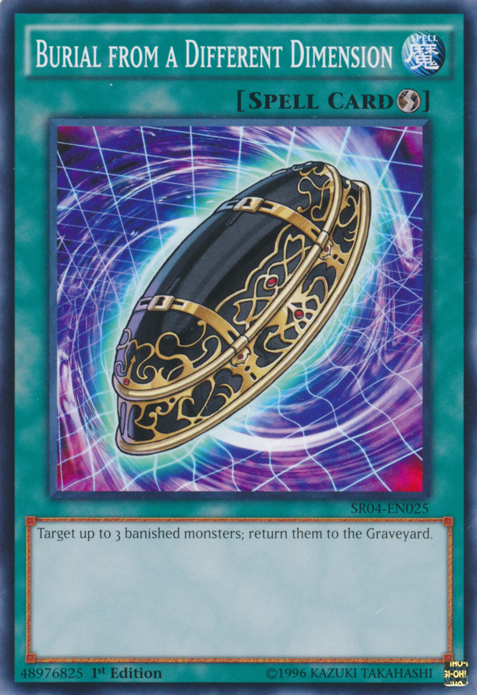 Burial from a Different Dimension [SR04-EN025] Common - Card Brawlers | Quebec | Canada | Yu-Gi-Oh!