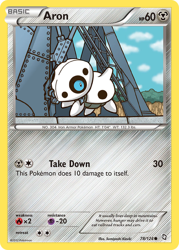 Aron (78/124) [Black & White: Dragons Exalted] - Card Brawlers | Quebec | Canada | Yu-Gi-Oh!