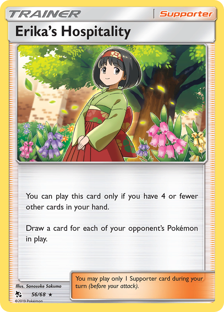 Erika's Hospitality (56/68) [Sun & Moon: Hidden Fates] - Card Brawlers | Quebec | Canada | Yu-Gi-Oh!