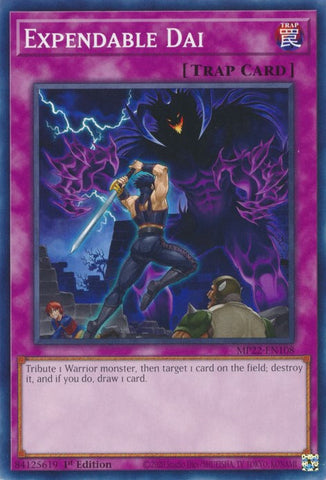 Expendable Dai [MP22-EN108] Common - Card Brawlers | Quebec | Canada | Yu-Gi-Oh!
